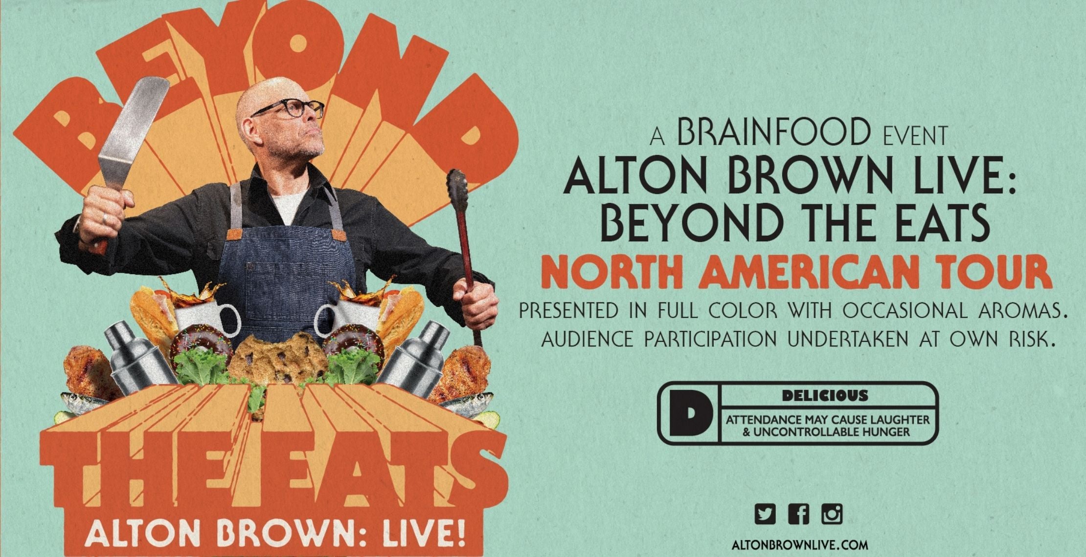 alton brown tour 2022